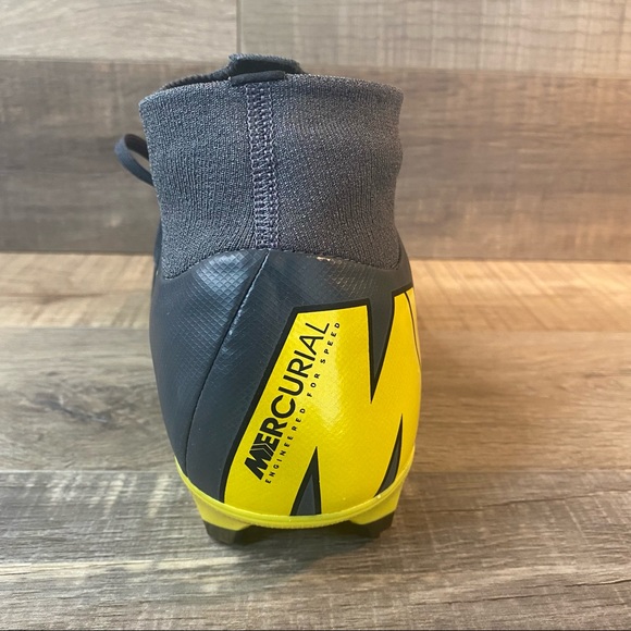 Nike Superfly 6 Pro FG Soccer ‘Grey Opti Yellow’ - Picture 4 of 6